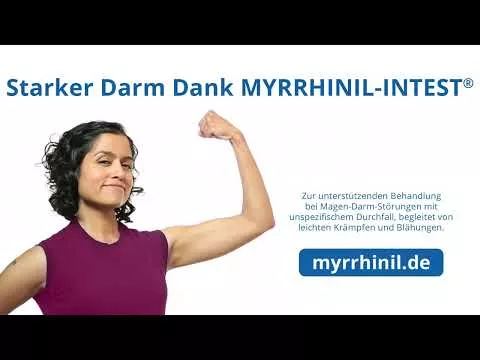 Video over MYRRHINIL INTEST omhulde tabletten, 500 st