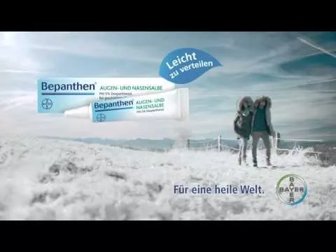 Video over BEPANTHEN Oog- en neuszalf, 10 g