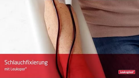 Video over LEUKOPOR 2,5 cmx5 m, 1 stuk