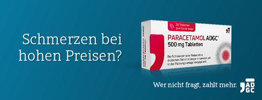 PARACETAMOL ADGC 500 mg tabletten, 20 st