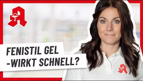 Video over FENISTIL Gel, 100 g