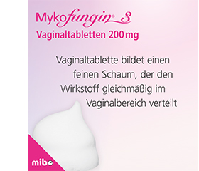 MYKOFUNGIN 3 vaginale tabletten 200 mg, 3 stuks