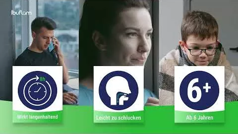 Video over Ibuflam® acuut: 400 mg ibuprofen-pijntabletten, 20 stuks