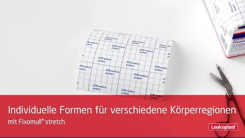 Video over Leukoplast® Fixomull® stretch 10 m x 5 cm, 1 stuk