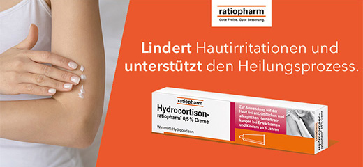HYDROCORTISON-ratiopharm 0,5% crème, 30 g
