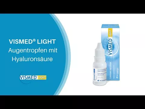Video over Vismed lichte oogdruppels, 3x15 ml