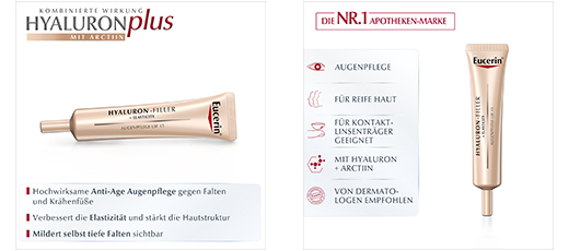 EUCERIN Anti-Age Hyaluron-Filler+Elasticity Oog, 15 ml