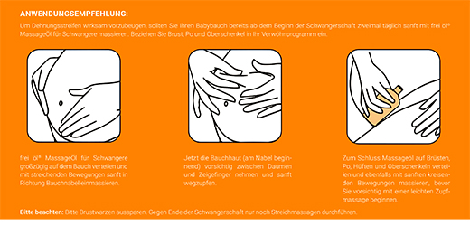 FREI ÖL Massageolie voor zwangere vrouwen, 30 ml