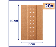 HANSAPLAST Klassiek gips 6 cmx2 m, 1 st