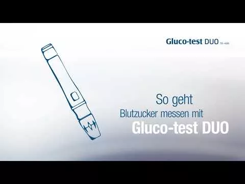 Video over Gluco Test Duo teststrips, 50 stuks
