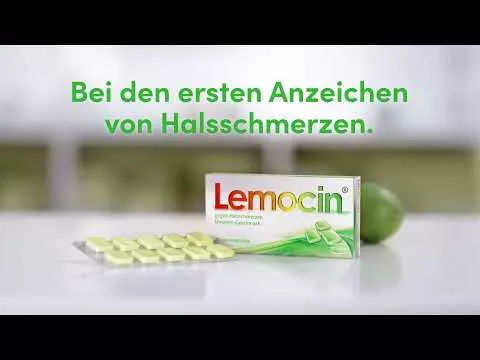 Video over Lemocin® tegen keelpijn, 20 stuks