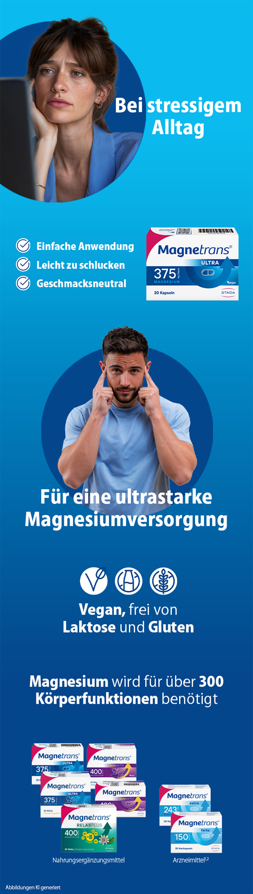 MAGNETRANS 375 mg ultracapsules, 100 st