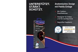 HANSAPLAST Sport kniebandage maat L, 1 st