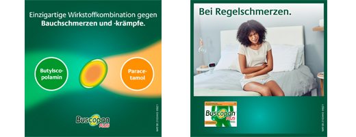 BUSCOPAN plus 10 mg/500 mg filmomhulde tabletten, 20 stuks