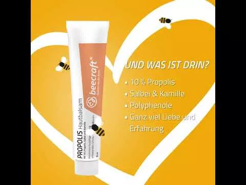Video over Beecraft Propolis Huidbalsem, 30 ml