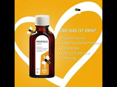 Video over Beecraft Propolis druppels mondwaterconcentraat, 50 ml