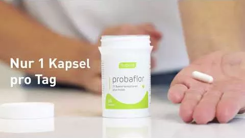 Video over Nupure probaflor microbiotica maagsapresistente capsules, 30 stuks