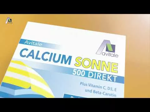Video over Calcium Sonne 500 directe portiesticks, 60 stuks