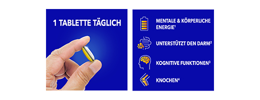 BION3 50+ Energietabletten, 90 st