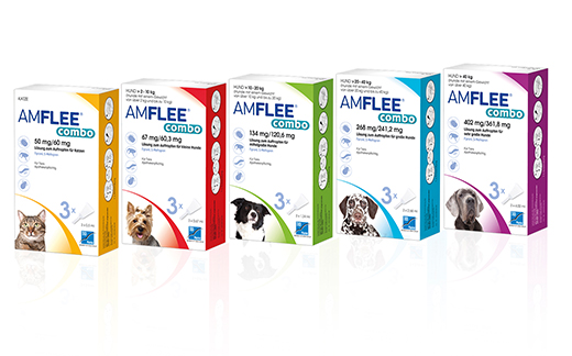 AMFLEE combo 402/361,8mg orale oplossing voor honden vanaf 40kg, 3 st