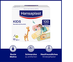 HANSAPLAST Kinderpleisterstrips Univeral, 100 stuks
