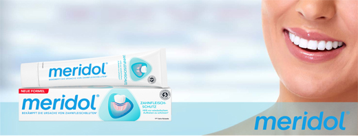 MERIDOL Tandpasta Twin Pack, 2X75 ml