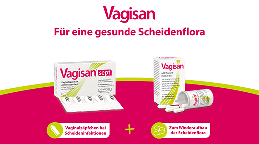 VAGISAN sept vaginale zetpillen met povidonjood, 5 stuks