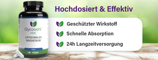 GLYCOWOHL vital liposomaal magnesium hooggedoseerde capsules, 120 st