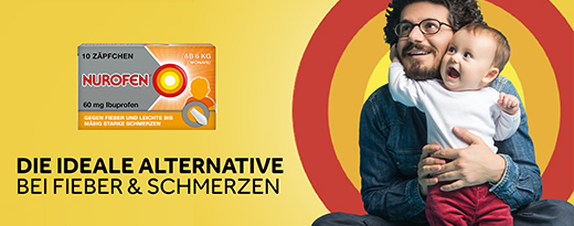 NUROFEN Junior 125 mg zetpillen, 10 stuks