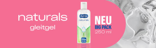 DUREX naturals glijgel extra gevoelig, 100 ml