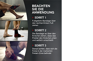 HANSAPLAST Sport enkelbrace maat M, 1 st