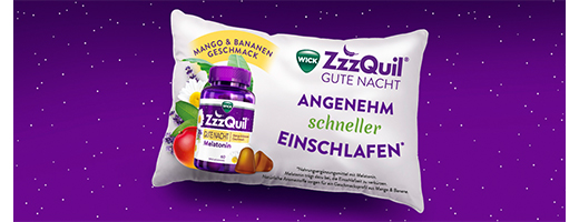 WICK ZzzQuil Good Night Mango & Banaan, 30 st