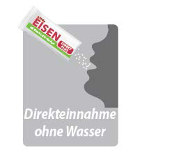 EISEN DIREKT plus vitamine C+foliumzuur+B12 poeder, 60 stuks