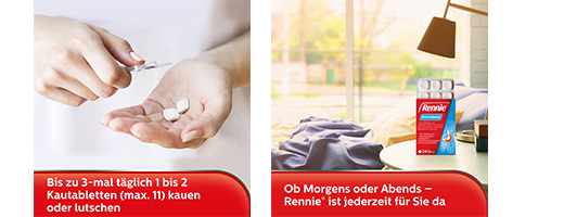 RENNIE Kauwtabletten, 24 stuks