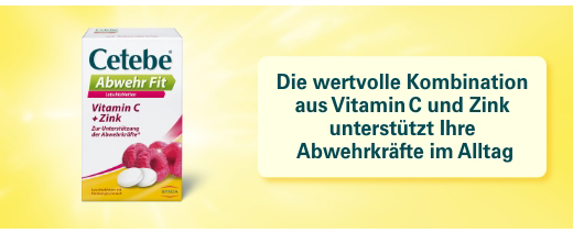 CETEBE Abwehr Fit zuigtabletten, 20 stuks