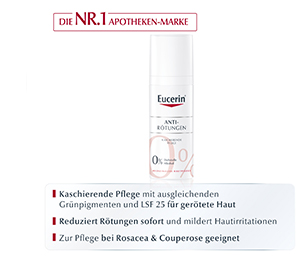 EUCERIN SEH Anti-roodheid verhullende dagverzorging, 50 ml