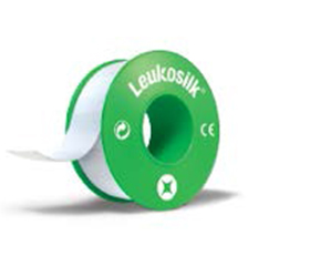 LEUKOSILK 2,5 cmx9,2 m, 12 stuks