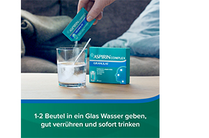 ASPIRIN COMPLEX sachet met korrels voor de bereiding van een suspensie voor toediening, 20 st