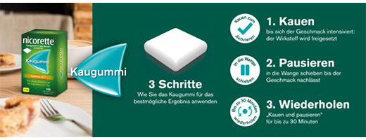 NICORETTE Kauwgom 4 mg vers fruit, 210 stuks