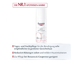 EUCERIN SEH Anti-roodheid verzachtende verzorging, 50 ml