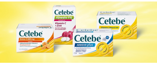 CETEBE Abwehr Fit zuigtabletten, 20 stuks