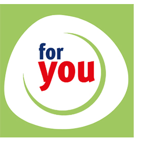 FOR YOU proteïne power aardbei poeder, 750 g