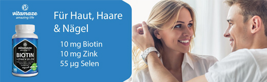 BIOTIN 10 mg hoge dosis+zink+selenium tabletten, 365 stuks