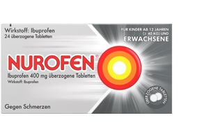 NUROFEN Ibuprofen 400 mg omhulde tabletten, 24 st