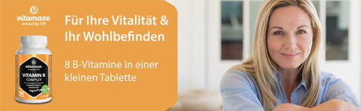 VITAMIN B COMPLEX veganistische tabletten met hoge dosering, 180 stuks