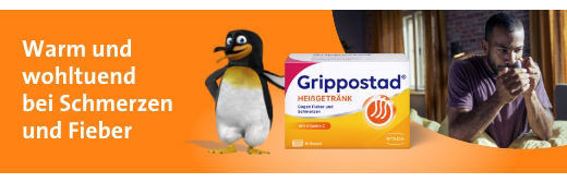 GRIPPOSTAD Poeder voor warme dranken, 10 stuks