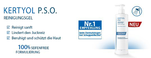 DUCRAY KERTYOL PSO Reinigingsgel hydraterend, 400 ml