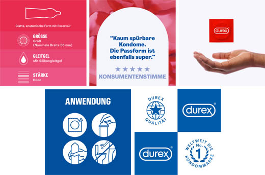 DUREX Gevoelige klassieke condooms, 20 stuks