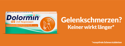 DOLORMIN GS met Naproxen tabletten, 20 stuks