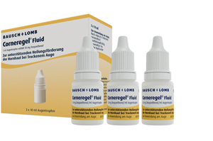CORNEREGEL Vloeibare oogdruppels, 3X10 ml